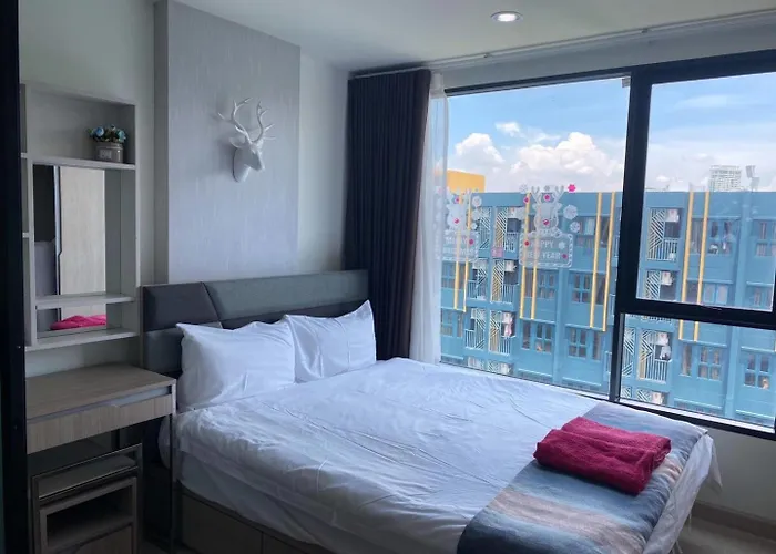 Bts Onnut One Bedroom Free Wifi Quiet * Bangkok